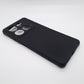 infinix Note 40 Carbon Fiber texture Hard Rubber armour back cover shock-porof case