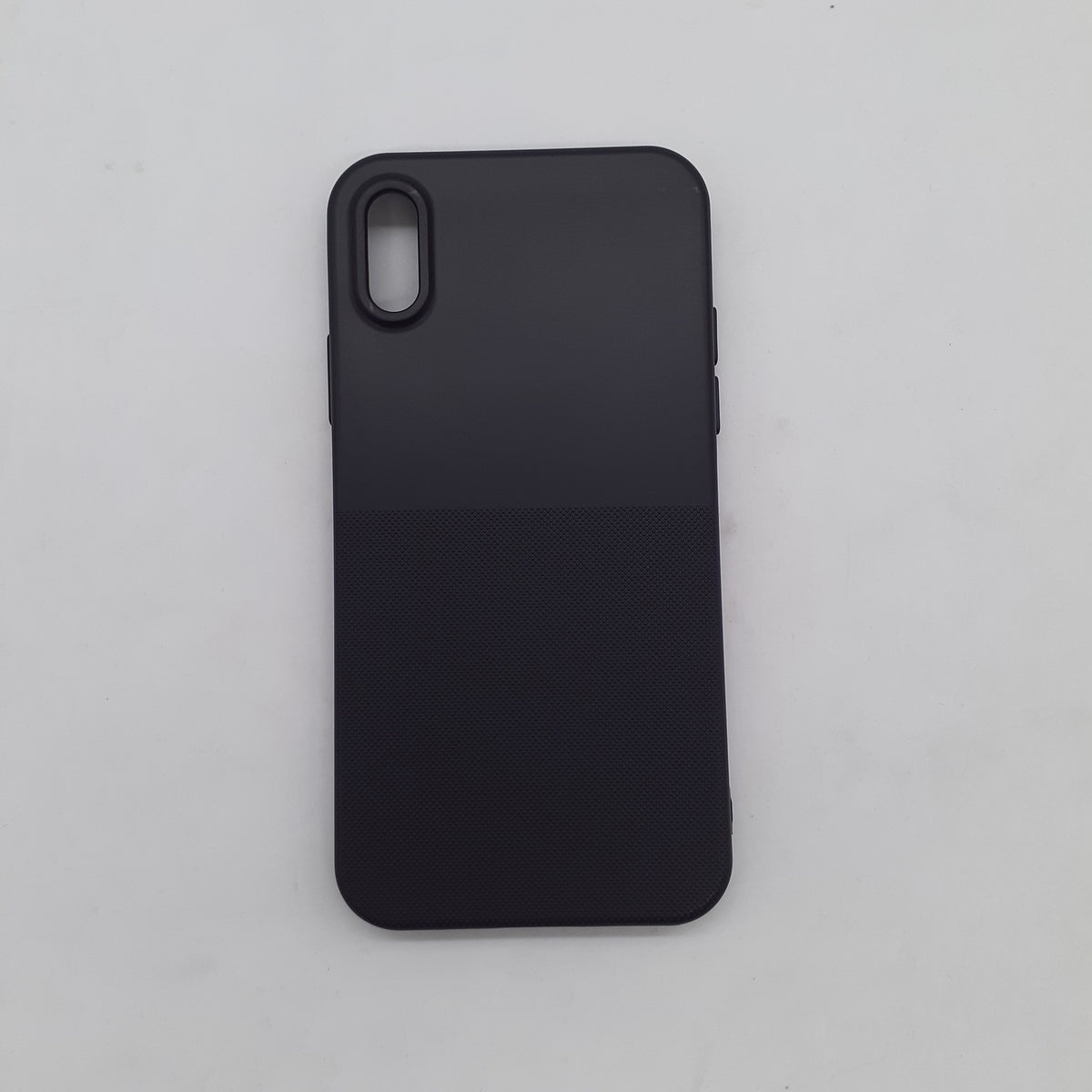 iPhone X Shockproof Soft Silicone TPU Back Cover – Slim Anti-Slip Protective Case with Raised Camera & Screen Edges