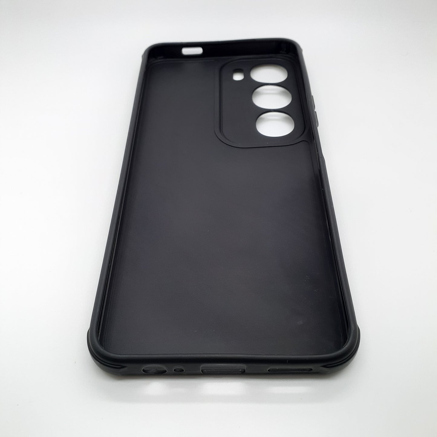 Vivo Y19s Carbon Fiber texture Hard Rubber armour back cover shock-porof case