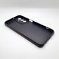 Samsung A15 Carbon Fiber texture Hard Rubber armour back cover shock-porof case