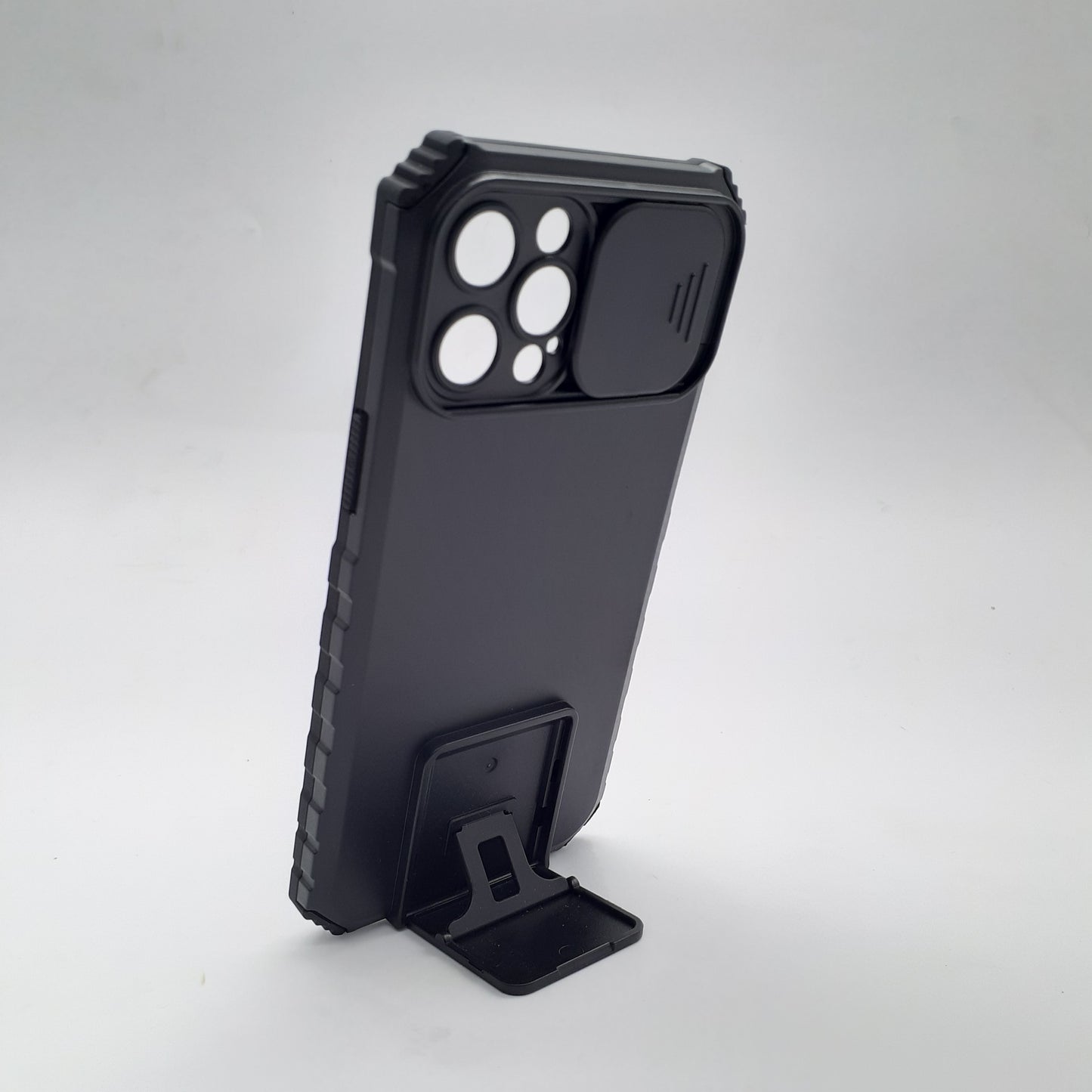 iPhone 12 Pro Max Case with Slide Camera Cover, 360¡ Rotate Ring Stand, Kickstand, Heavy-Duty Rugged Armor, Impact-Resistant, Shockproof Protective Bumper Cover