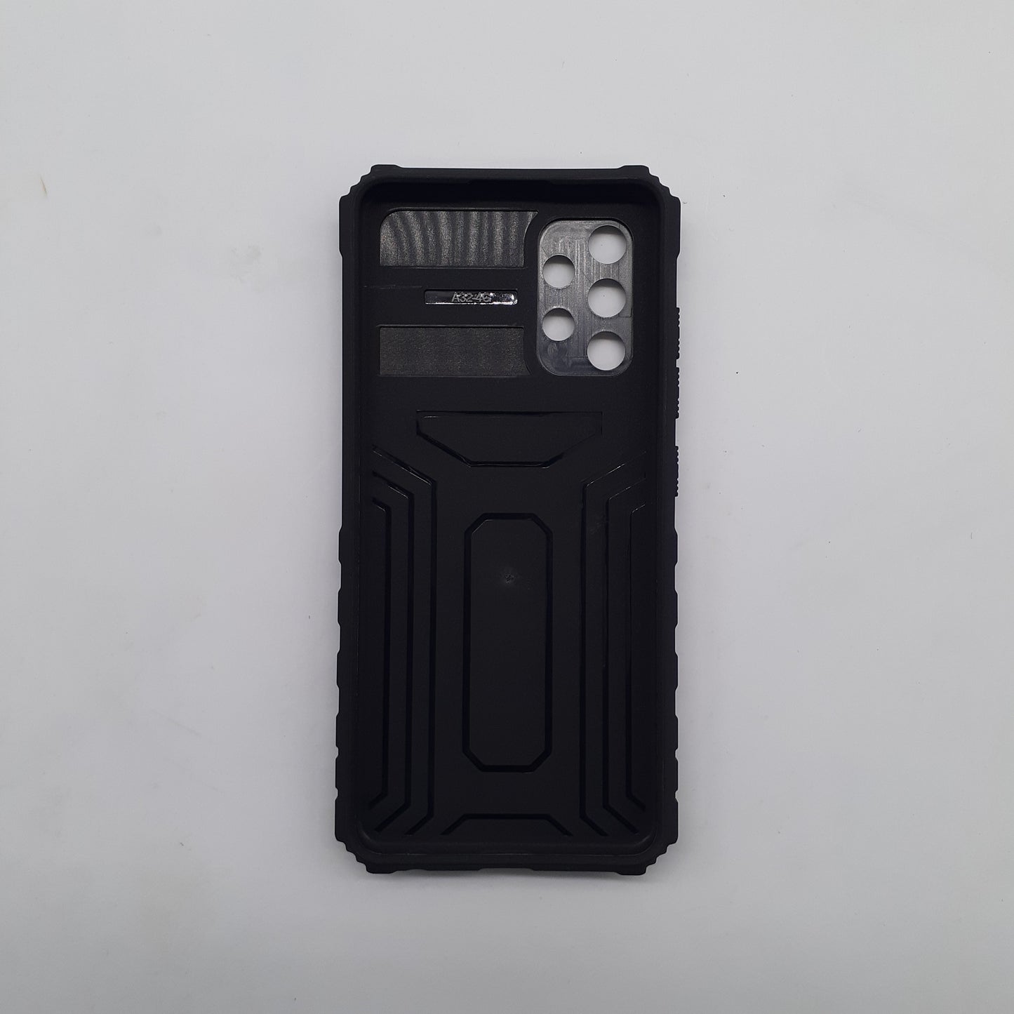 Samsung A32 Military Grade Protective Phone Case with Sliding Camera Cover and Integrated Kickstand/Stand, Shockproof Hybrid Bumper, Anti-Scratch Drop-Proof Protection.