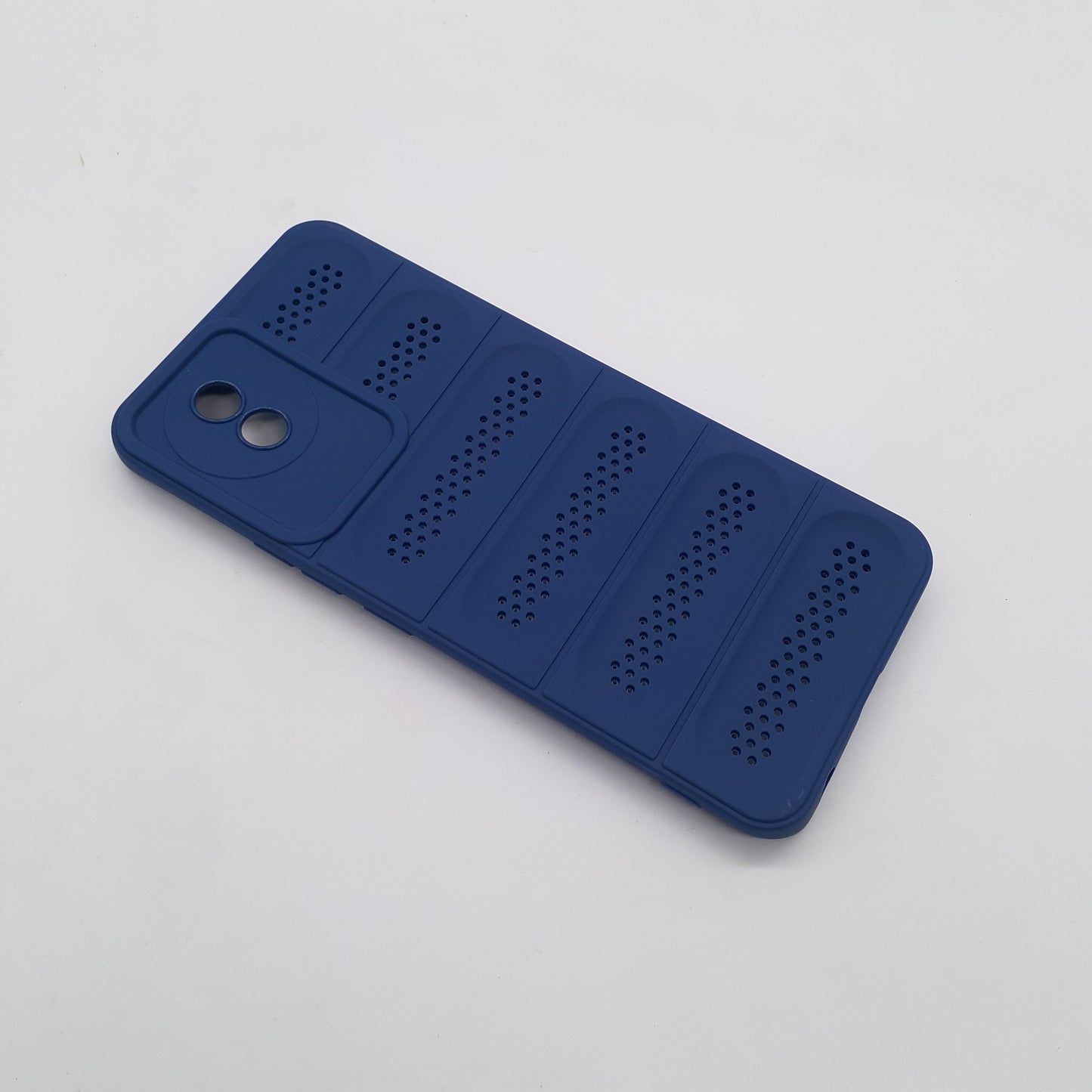 Vivo Y02 Heat Dissipation Design Strong TPU Material Slim Phone Case Carbon Fiber Brushed Anti-scratch TPU Back Cover