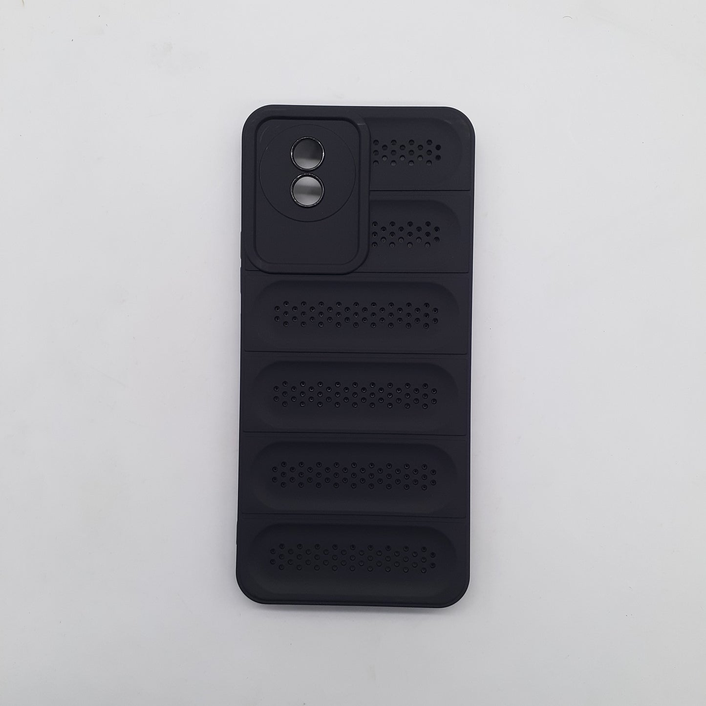 Vivo Y02 Heat Dissipation Design Strong TPU Material Slim Phone Case Carbon Fiber Brushed Anti-scratch TPU Back Cover
