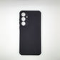 Samsung A55 Carbon Fiber texture Hard Rubber armour back cover shock-porof case