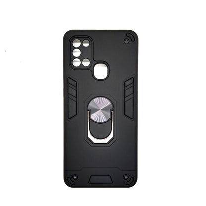 Samsung A21s Hard PC Case with ring holder Shockproof Slim back Cover