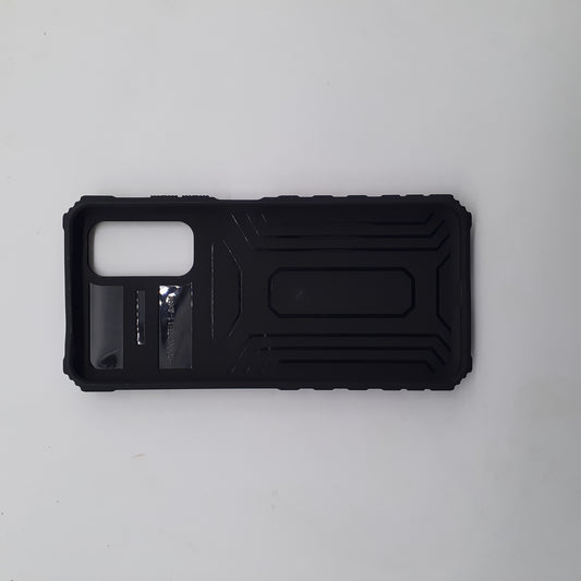 Redmi Note 11 Case with Slide Camera Cover, Built-in Kickstand Ring Holder, Heavy Duty Shockproof Armor Protective Phone Cover