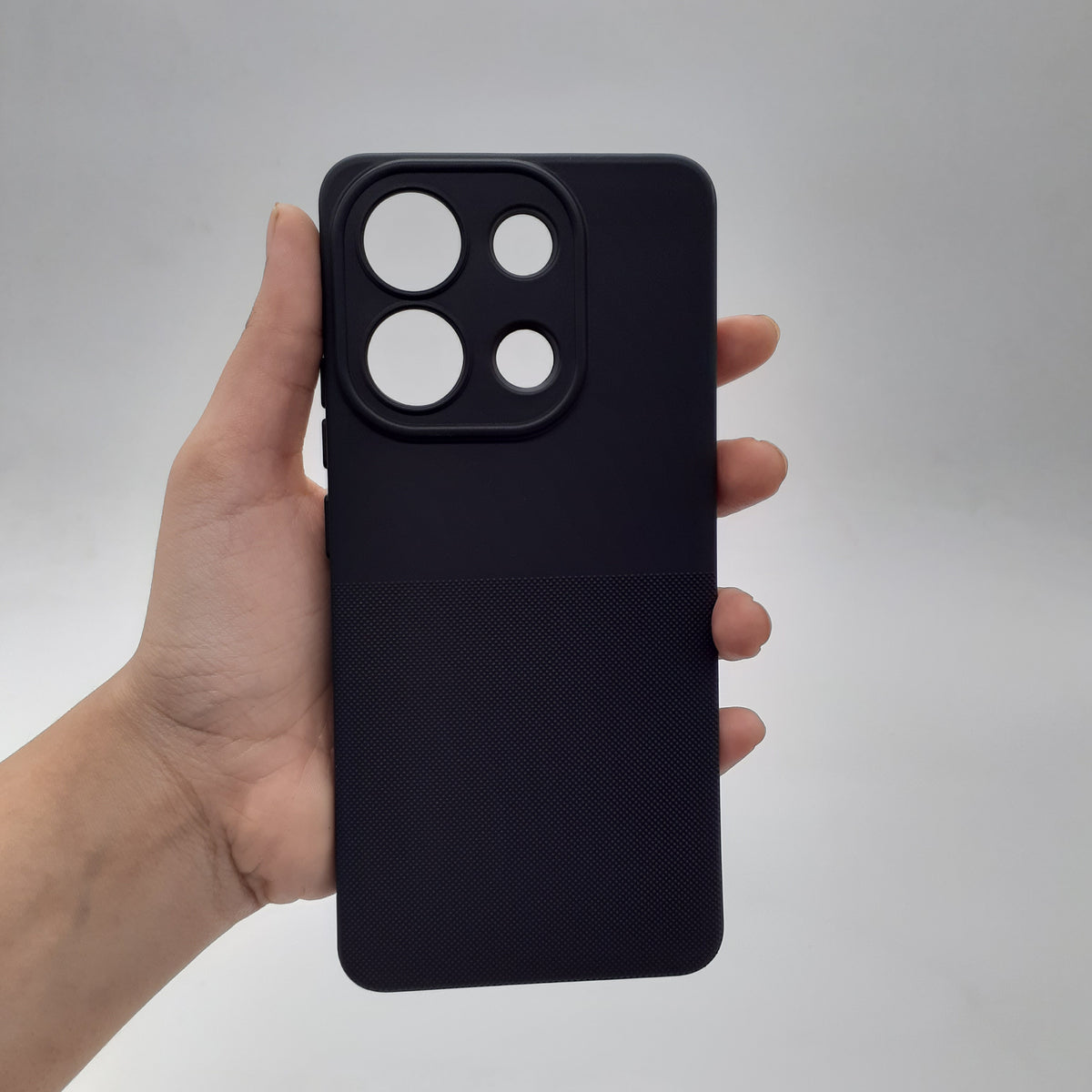 Redmi Note 13 4G Slim Soft Silicone Case – Shock Resistant TPU Protective Cover with Non-Slip Grip