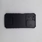 Redmi Note 10 Case with Camera Slide Cover and Built-in Kickstand, Heavy Duty Shockproof Protective Cover for Enhanced Privacy and Hands-Free Viewing