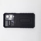 Vivo Y17s Shockproof Armor Case with Slide Push Pull Camera Lens Protection and Invisible Live Stand Phone Back Cover