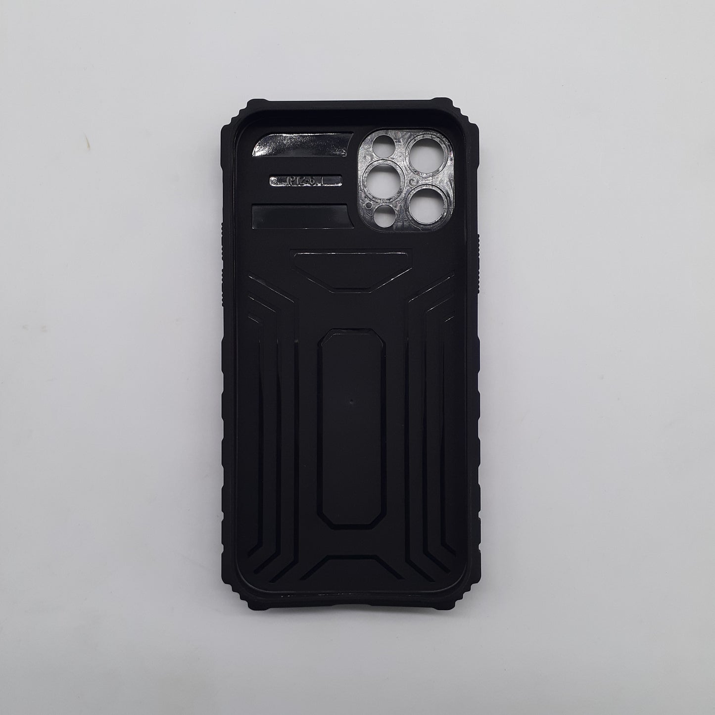 iPhone 12 Pro Heavy Duty Protective Case with Sliding Camera Cover and Integrated Kickstand for Hands-Free Viewing