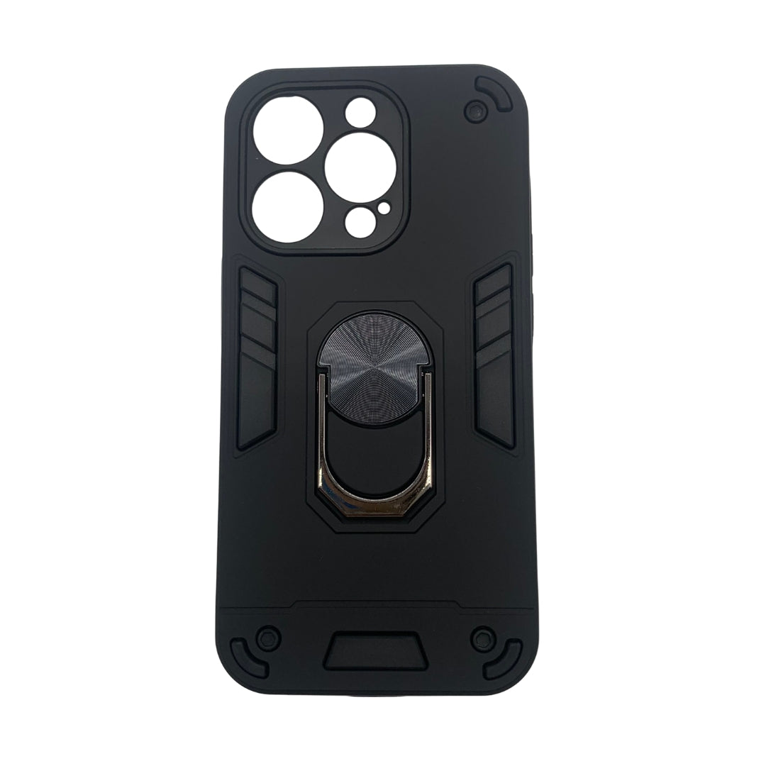 iPhone 14 Pro Hard PC Case with ring holder Shockproof Slim back Cover