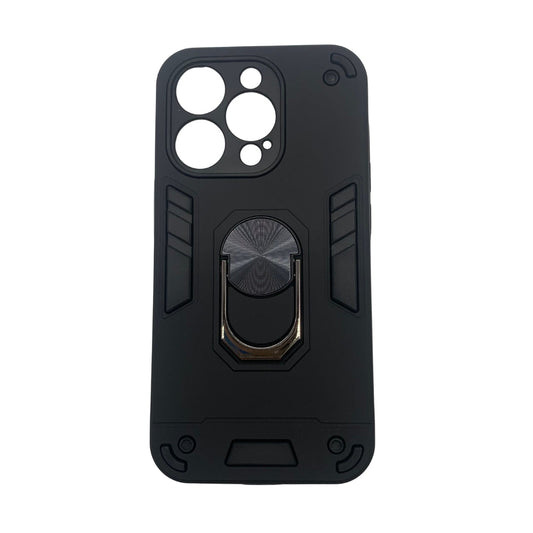 iPhone 14 Pro Hard PC Case with ring holder Shockproof Slim back Cover
