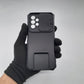 Samsung Galaxy A33 Heavy Duty Protective Case with Sliding Camera Cover and Integrated Kickstand for Hands-Free Viewing