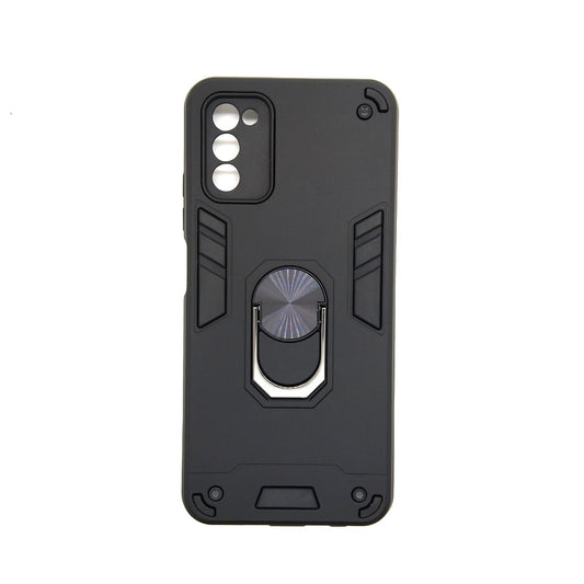 Samsung A03s Hard PC Case with ring holder Shockproof Slim back Cover