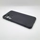 Samsung A35 Carbon Fiber texture Hard Rubber armour back cover shock-porof case