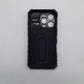 iPhone 16 Pro Case with Slide Camera Cover and Built-in Kickstand, Heavy Duty Shockproof Protective Cover with Integrated Stand for Hands-Free Viewing
