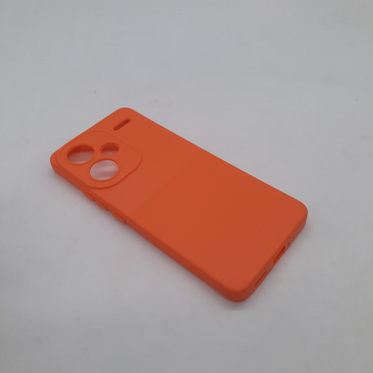 Redmi Note 13 Pro Plus Shockproof Silicone Case – Slim TPU Protective Back Cover with Raised Camera & Screen Guard