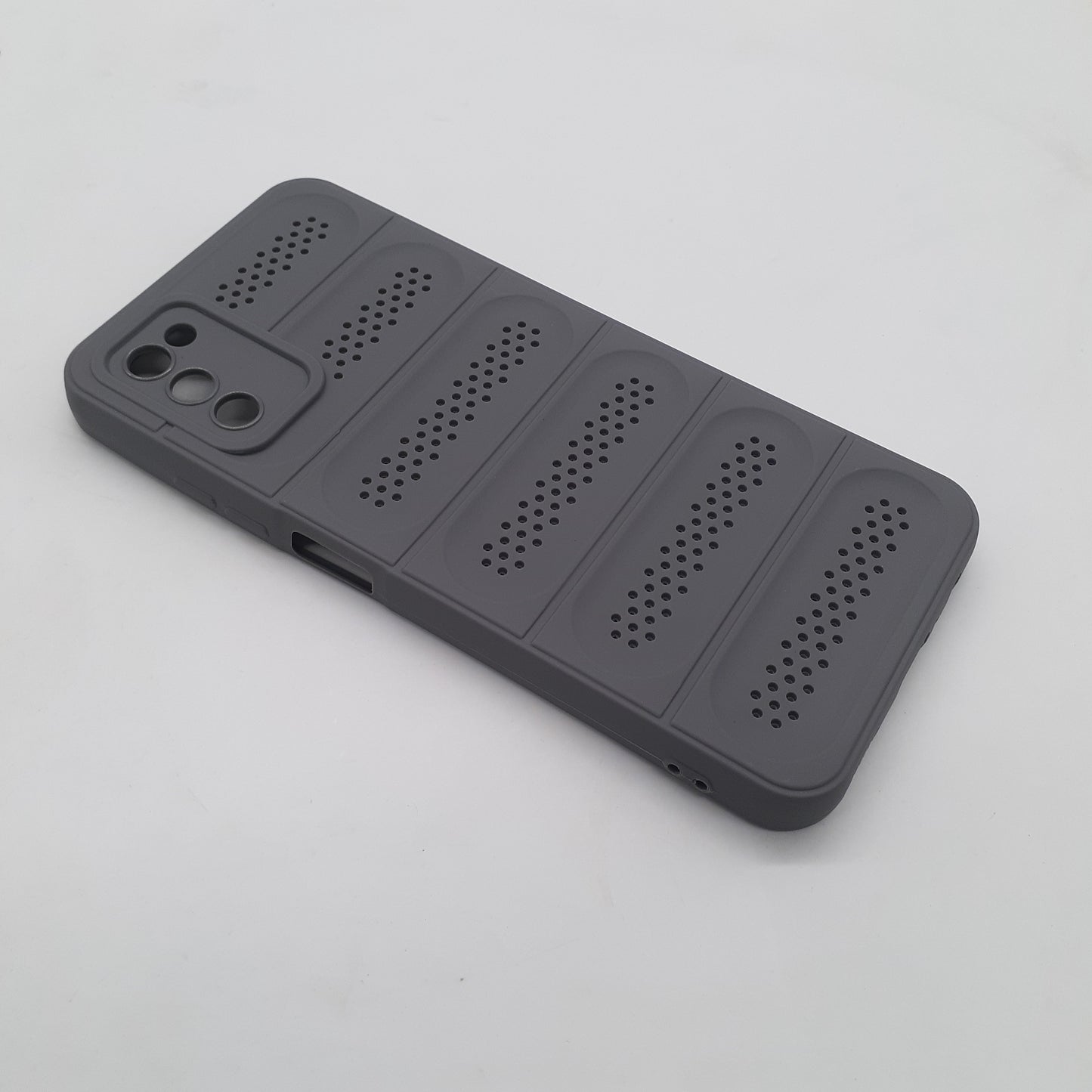 Samsung M02s Cooling Bumper Heat Dissipation Phone Case Strong TPU Material Shockproof Transparent Back Cover