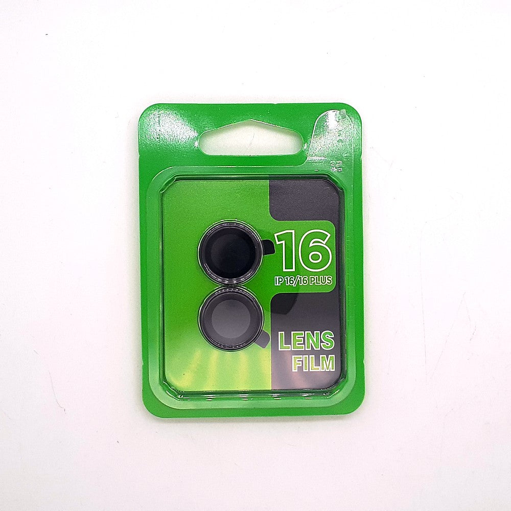 iPhone 16 Camera lens protection Ring with Tempered glass