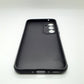 Samsung A35 Carbon Fiber texture Hard Rubber armour back cover shock-porof case