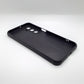 Samsung A16 Carbon Fiber texture Hard Rubber armour back cover shock-porof case