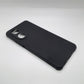OPPO A58 Carbon Fiber texture Hard Rubber armour back cover shock-porof case