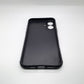 iPhone 16 Plus Carbon Fiber texture Hard Rubber armour back cover shock-porof case