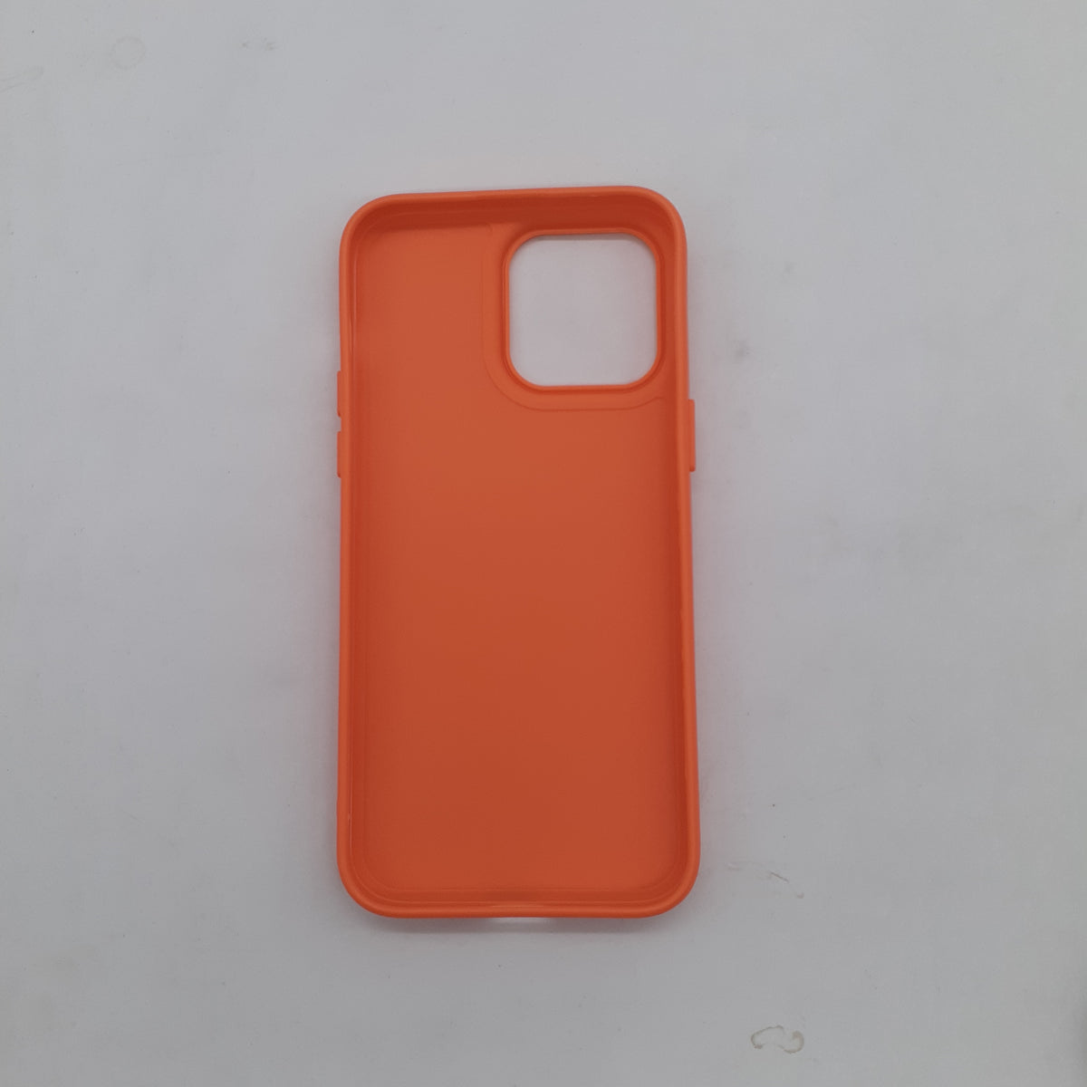 iPhone 14 Pro Max Shockproof Silicone Back Cover – Slim TPU Protective Phone Case with Anti-Slip Grip & Raised Edges