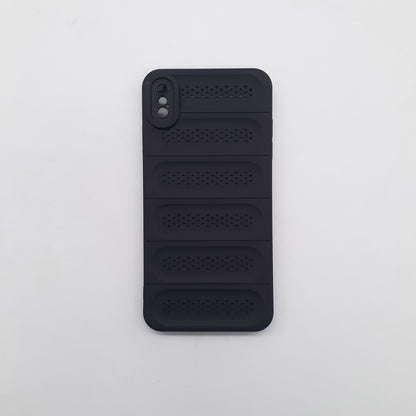 iPhone Xs Max Heat Dissipation Strong TPU Material Phone Case Shockproof Breathable Cover