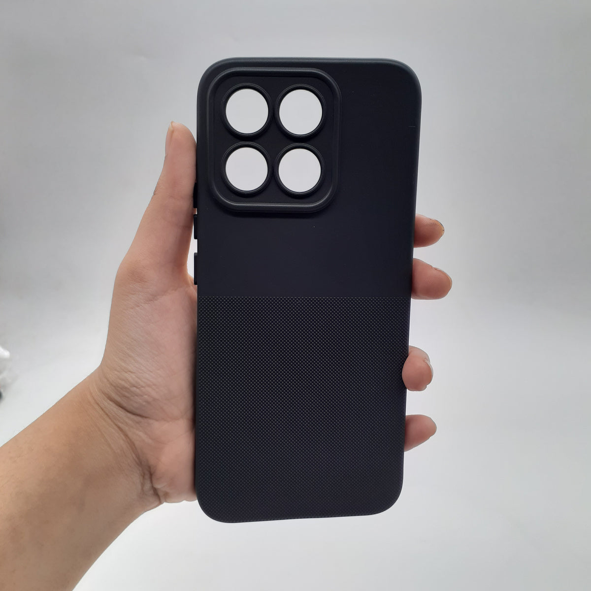 HONOR X8C Premium Soft TPU Case – Slim Shockproof Silicone Protective Cover with Raised Screen Edges