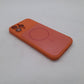 iPhone 13 Pro Max Orange Back Case - Slim Shockproof Protective Silicone Cover