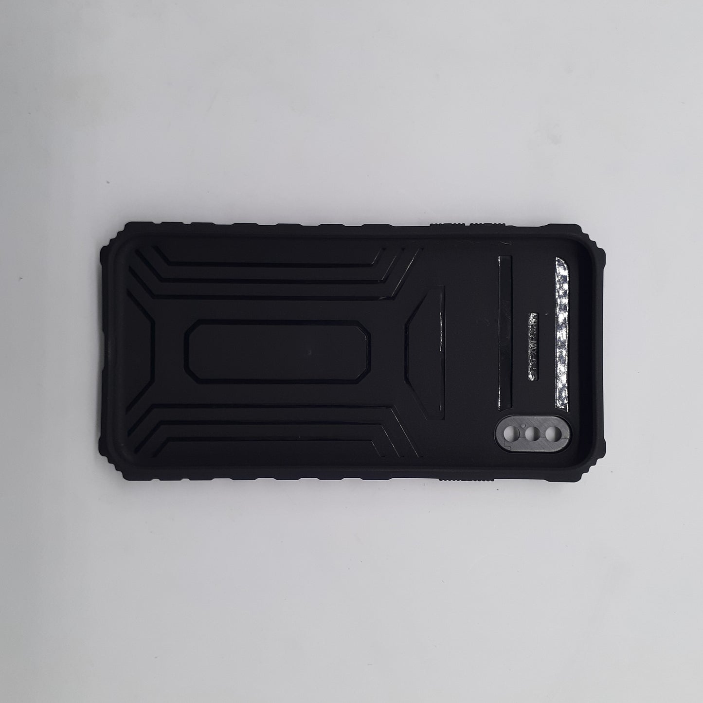 iPhone Xs Max Heavy Duty Shockproof Case with Sliding Camera Lens Protector Cover and Integrated Kickstand/Built-in Stand