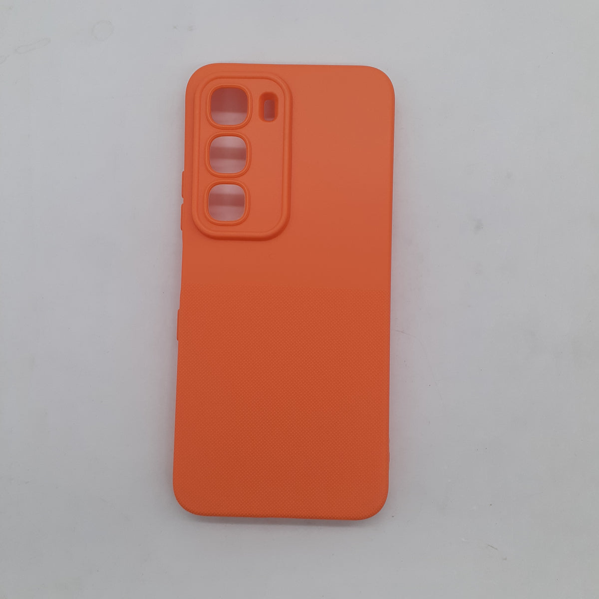 Infinix Hot 60 Shockproof Silicone Protective Case – Slim TPU Back Cover with Raised Camera and Anti-Slip Grip