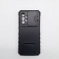 Samsung Galaxy A33 Heavy Duty Protective Case with Sliding Camera Cover and Integrated Kickstand for Hands-Free Viewing