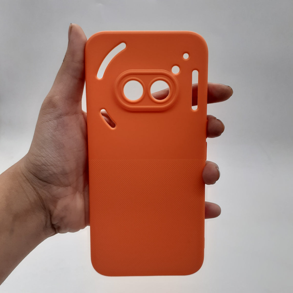 Nothing Phone 2A Soft Silicone Protective Case – Slim Shock Resistant TPU Back Cover with Raised Camera Guard