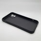 iPhone 11 Carbon Fiber texture Hard Rubber armour back cover shock-porof case