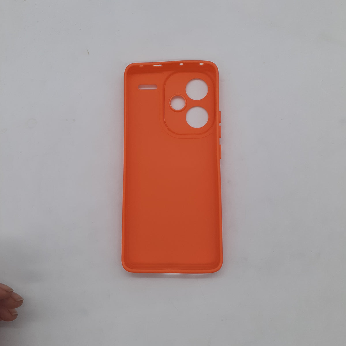 Redmi Note 13 Pro Plus Shockproof Silicone Case – Slim TPU Protective Back Cover with Raised Camera & Screen Guard