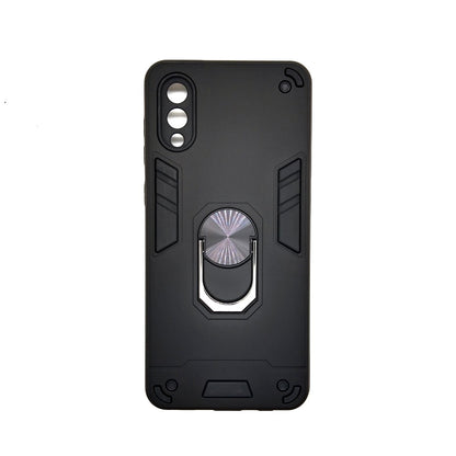 Samsung M02 Hard PC Case with ring holder Shockproof Slim back Cover