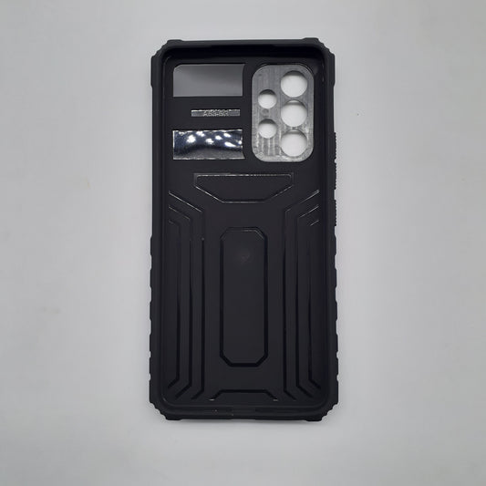 Samsung A53 Heavy Duty Protective Phone Case with Sliding Camera Cover and Integrated Kickstand for Ultimate Viewing and Privacy