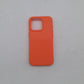 iPhone 15 Pro Premium Silicone Back Cover – Slim Shock Absorbing TPU Case with Raised Camera and Screen Guard