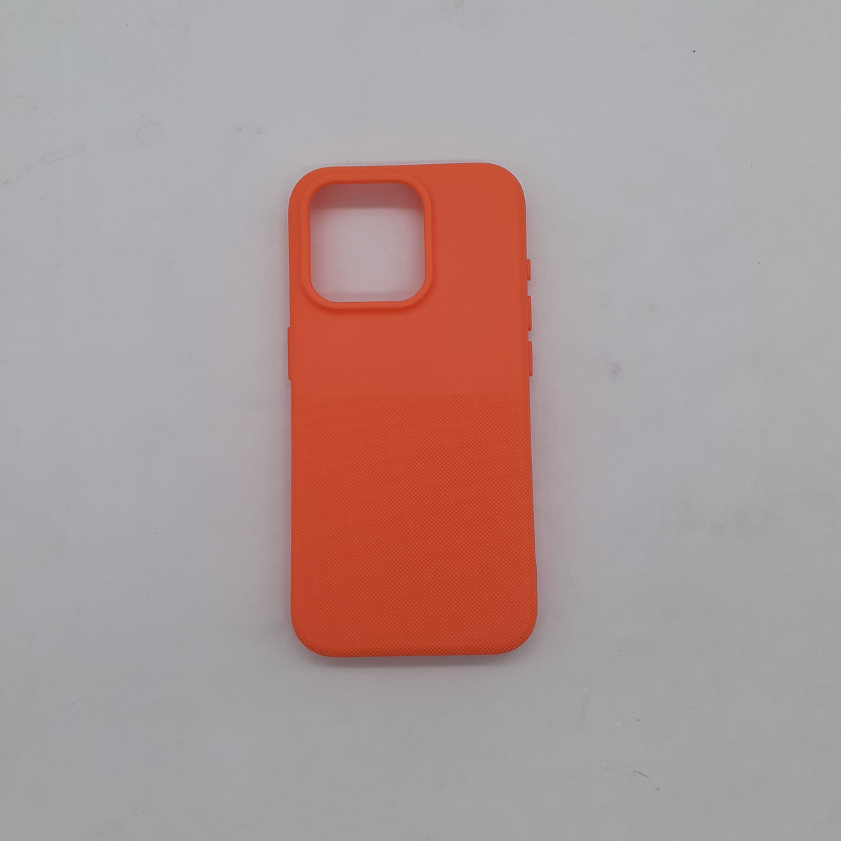 iPhone 15 Pro Premium Silicone Back Cover – Slim Shock Absorbing TPU Case with Raised Camera and Screen Guard