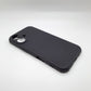 iPhone 16 Carbon Fiber texture Hard Rubber armour back cover shock-porof case