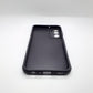 Samsung A24 Carbon Fiber texture Hard Rubber armour back cover shock-porof case