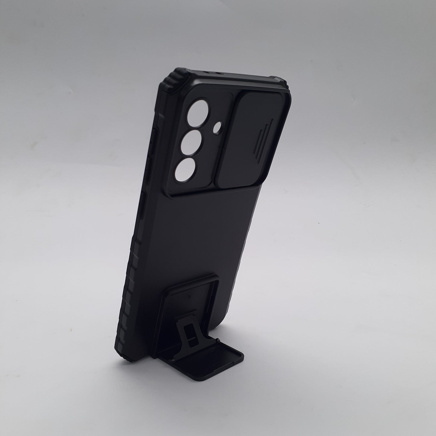 Samsung Galaxy A36 5G Heavy-Duty Shockproof Phone Case with Sliding Camera Cover and Built-in Kickstand Stand, Full Body Protective Cover