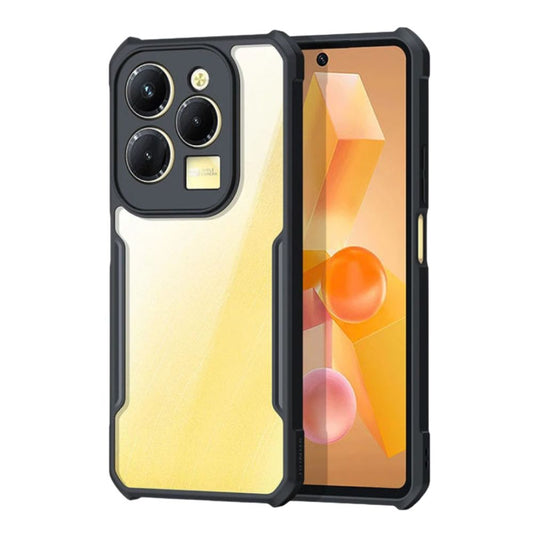 infinix Hot 40 Shockproof Edge Grip Case, Durable TPU Bumper, Enhanced Protection & Non-Slip Hand Feel