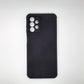 Samsung A04s Carbon Fiber texture Hard Rubber armour back cover shock-porof case