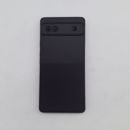 Google Pixel 6A Slim Silicone Case – Shock Resistant TPU Protective Back Cover with Raised Camera Edges