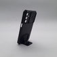 Samsung A15 Heavy Duty Protective Phone Case with Camera Lens Slide Cover and Integrated Kickstand for Hands-Free Viewing
