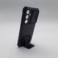 Samsung S24 FE Case, Heavy Duty Shockproof Cover with Sliding Camera Protection and Integrated Kickstand for Hands-Free Viewing
